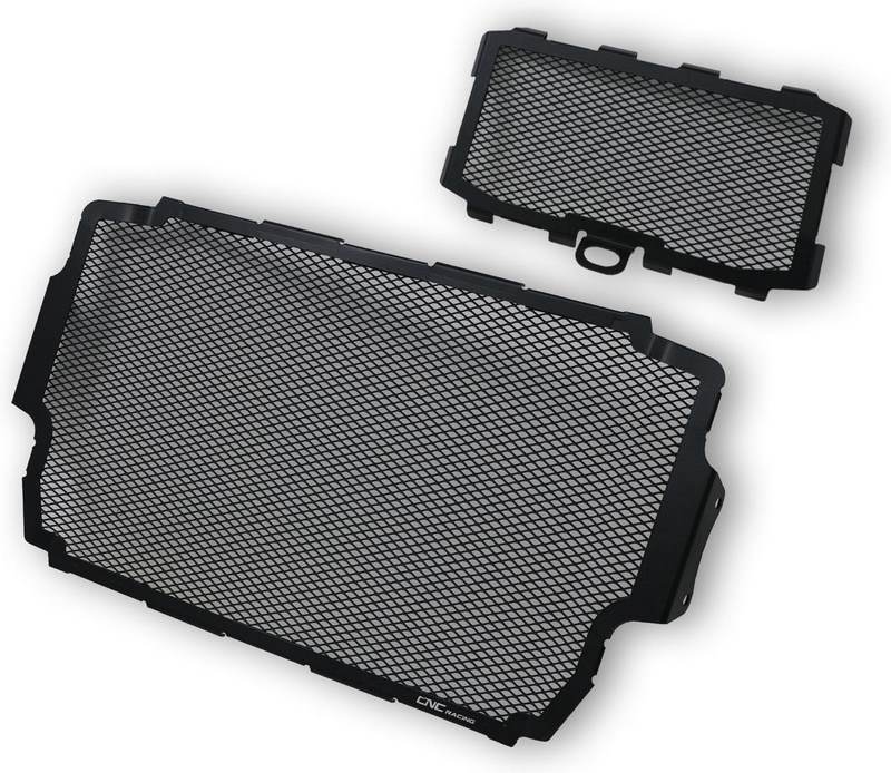 CNC Racing Radiator Guard Ducati Multistrada, Black | RA062B