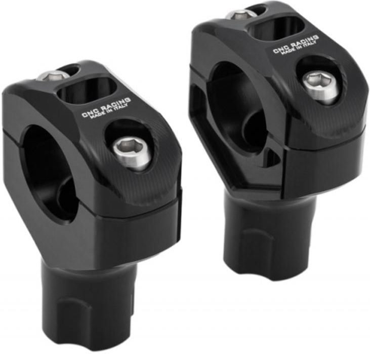 CNC Racing Riser handlebar conical height 59 mm, Black | RM222B
