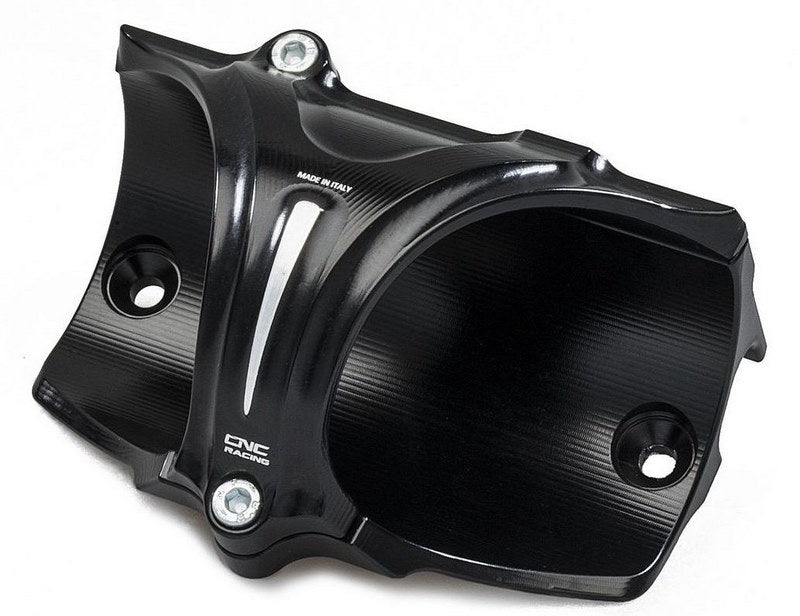 CNC Racing Rear shock absorber tank holder Ducati XDiavel bicolor, Black/Silver | SA100BS