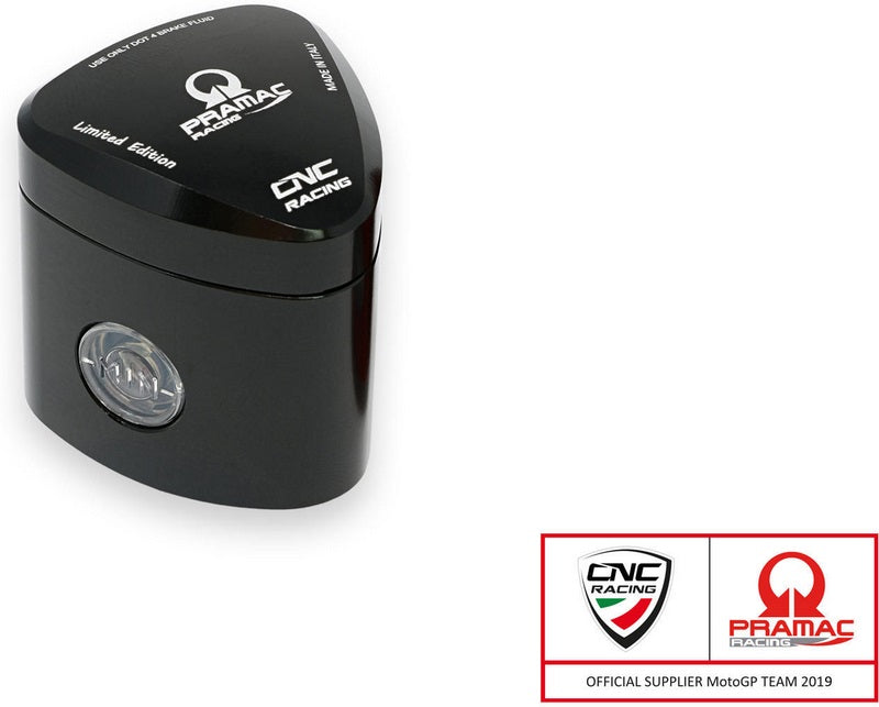 CNC Racing Fluid reservoir rear brake / clutch 12 ml REBEL - Pramac Racing Limited Edition, Black | SE500BPR