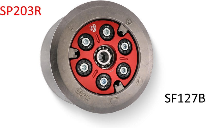 CNC Racing Spring retainers kit oil bath clutch Ducati | SF127