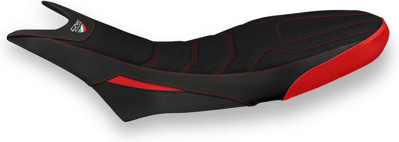 CNC Racing Seat cover Ducati Hypermotard 950, Black/Red | SLD05BR
