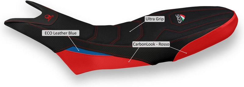 CNC Racing Seat cover Ducati Hypermotard 950 - Pramac racing Limited Edition, Black | SLD05PR