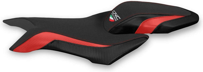 CNC Racing Seat cover MV Agusta Brutale, Black/Red | SLM04BR