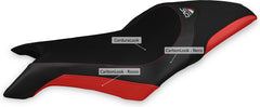 CNC Racing Seat cover MV Agusta Dragster, Black/Red | SLM06BR