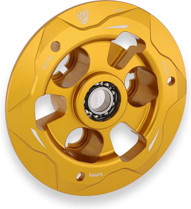 CNC Racing Pressure plate oil bath clutch Ducati Panigale and Streetfighter V4, Gold | SP201G