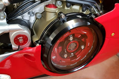 CNC Racing Pressure plate oil bath clutch Ducati Panigale and Streetfighter V4, Red | SP201R
