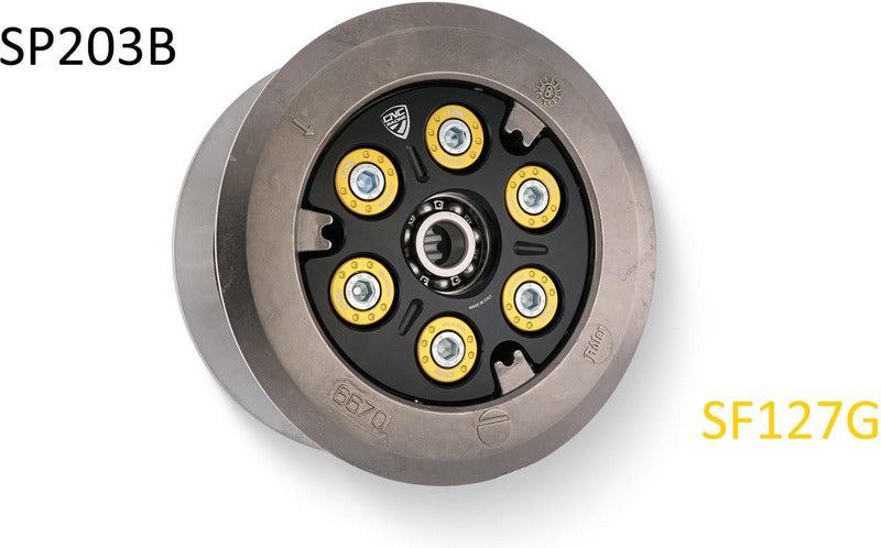 CNC Racing Pressure plate oil bath clutch Ducati | SP203