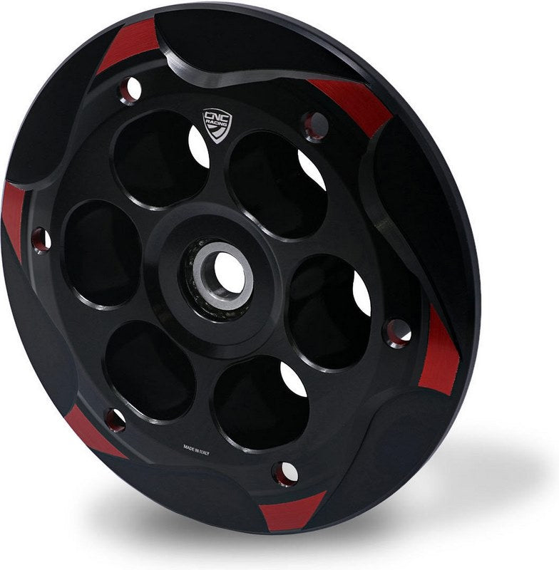 CNC Racing Slipper Clutch pressure plate MV Agusta with bearing - Bicolor, Black/Red | SP301BR
