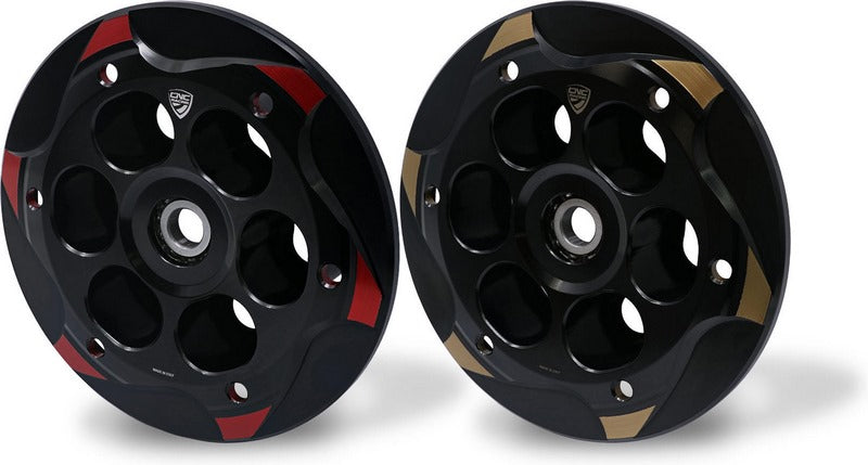 CNC Racing Slipper Clutch pressure plate MV Agusta with bearing - Bicolor, Black/Red | SP301BR