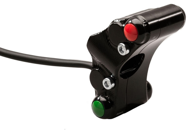 CNC Racing Left handlebar switch - Street use, Black | SWA01B