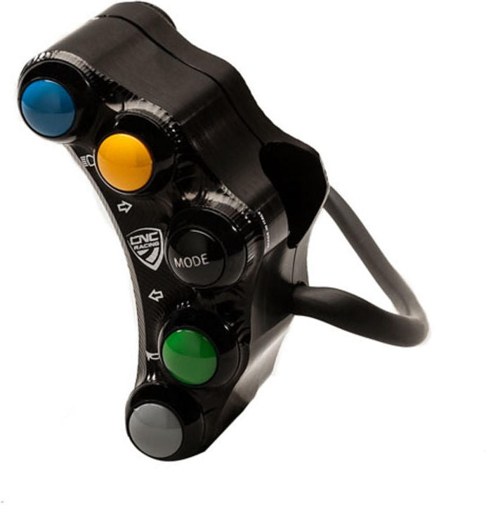 CNC Racing Left handlebar switch - Street use, Black | SWD01B