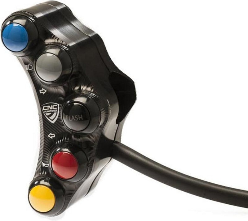 CNC Racing Left handlebar switch - Street use, Black | SWD08B