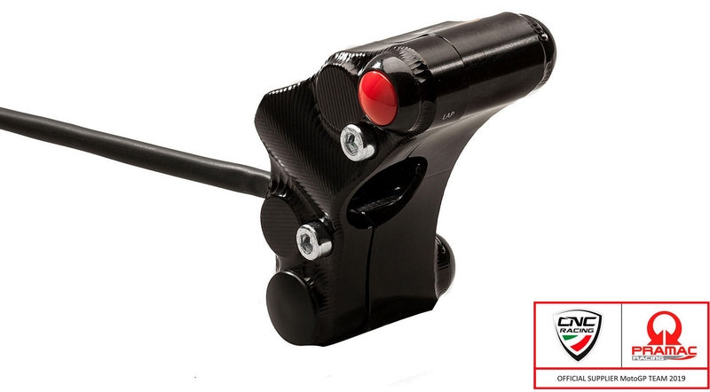 CNC Racing Left handlebar switch - Race use - Pramac Racing limited Edition, Black | SWD12BPR