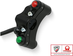 CNC Racing Left handlebar switch - Street use - Pramac Racing Limited Edition, Black | SWD13BPR