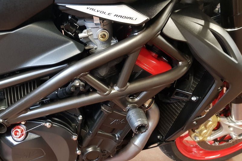 CNC Racing Frame crash protectors MV Agusta, Black | TC317B