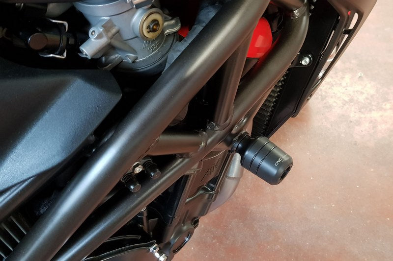 CNC Racing Frame crash protectors MV Agusta, Black | TC317B