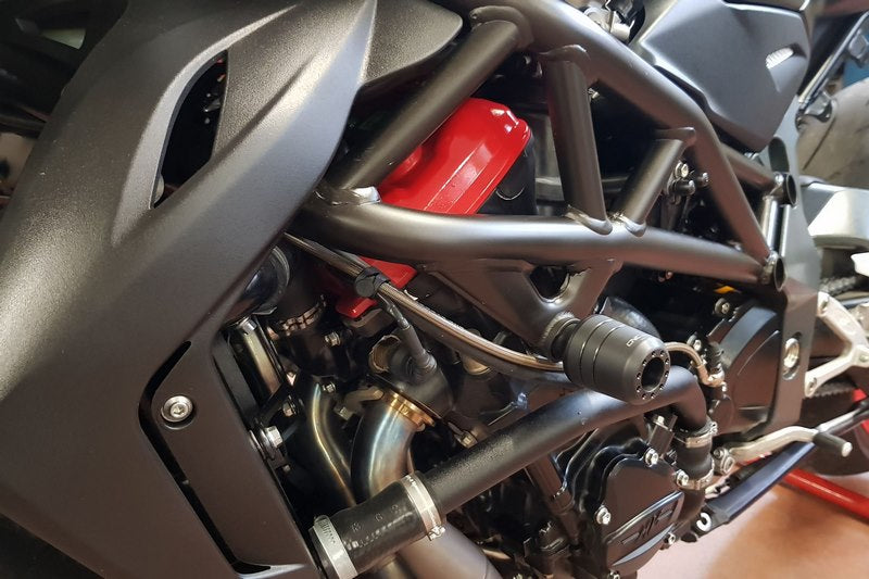 CNC Racing Frame crash protectors MV Agusta, Black | TC317B