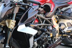CNC Racing Frame crash protectors MV Agusta, Black | TC321B