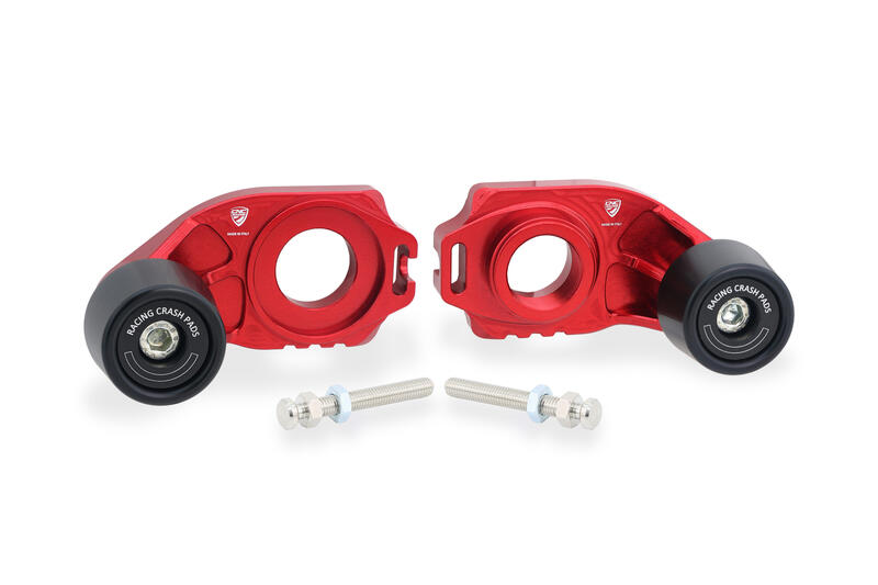 Chain adjuster Racing with Crash Pad