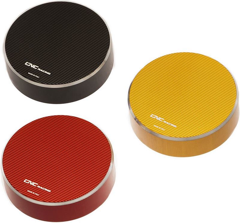 CNC Racing Fluid reservoir cap rear brake M46x4 - BICOLOR | TF607