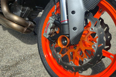 Buffer front wheel, Arancio/Nero