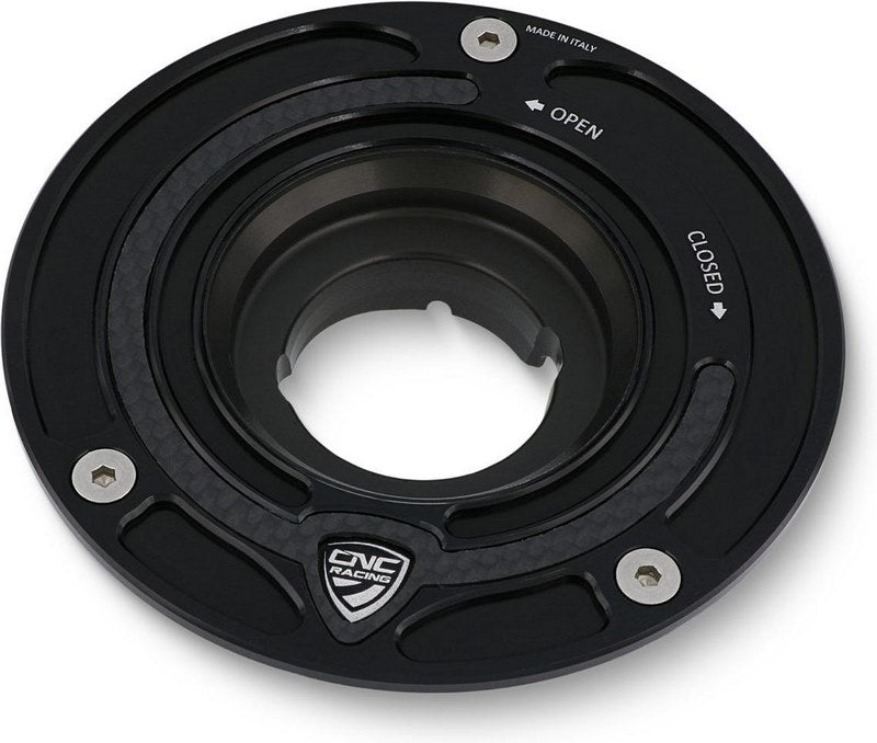 CNC Racing Fuel tank cap - flange Carbon | TSB01