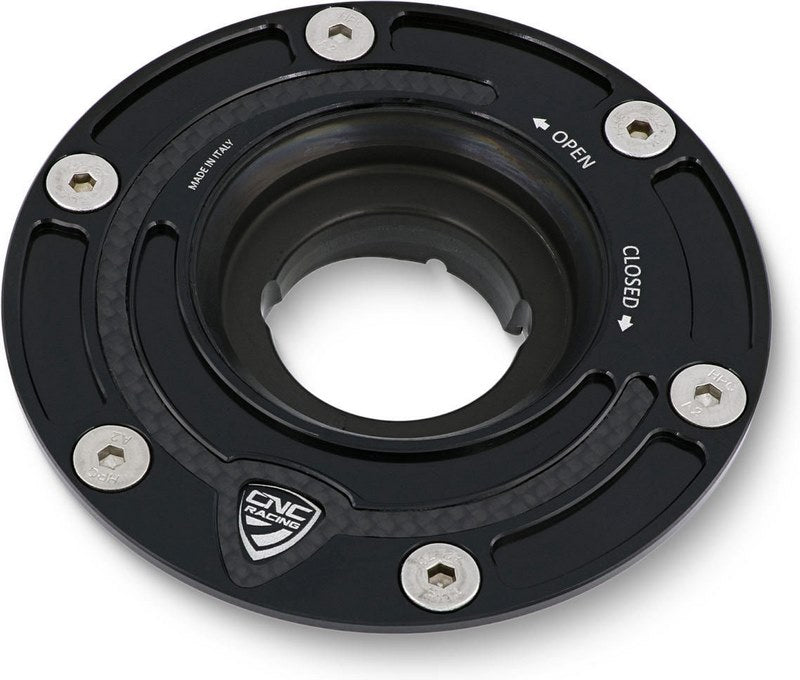 CNC Racing Fuel tank cap - flange Carbon | TSB02