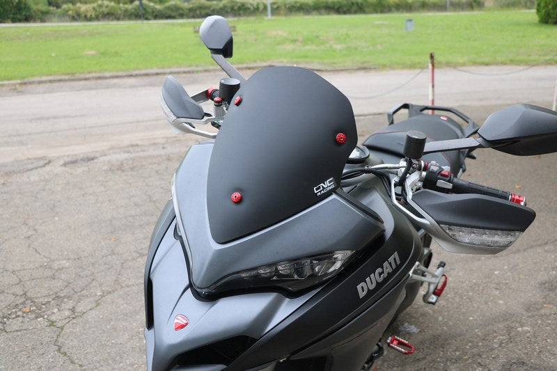 CNC Racing Windscreen Ducati Multistrada Sport - Black, Black | WS350B