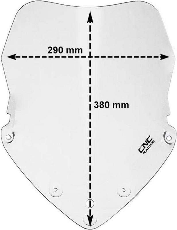 CNC Racing Windscreen MV Agusta Turismo Veloce - Clear | WS360