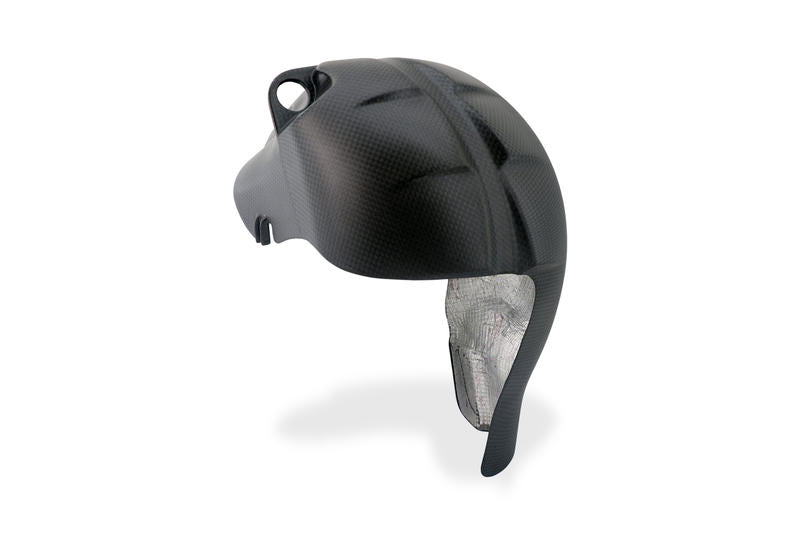 Exhaust rear heat guard, Matt