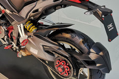CNC Racing Rear upper chain guard Ducati Multistrada - Matt Carbon, Matt Carbon | ZA513Y