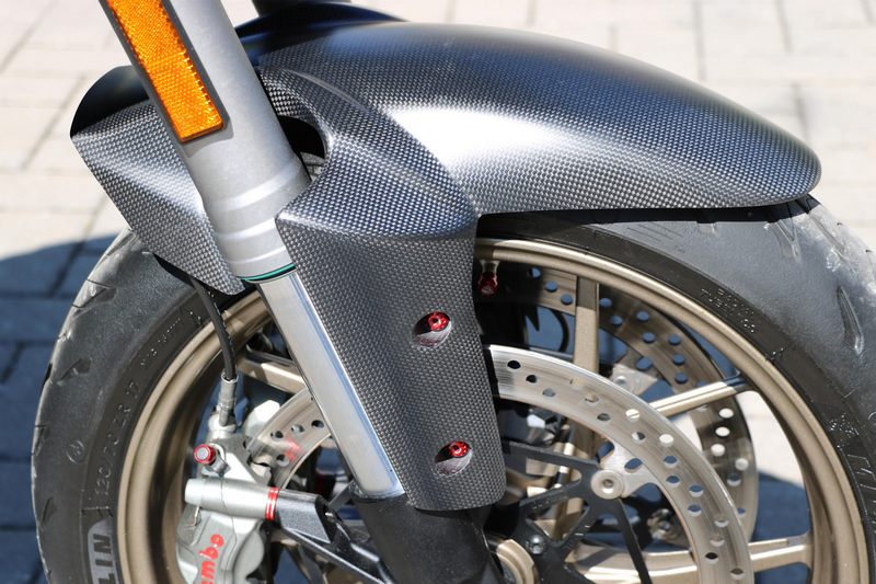 CNC Racing Front mudguard Ducati Multistrada - Matt Carbon, Matt Carbon | ZA517Y