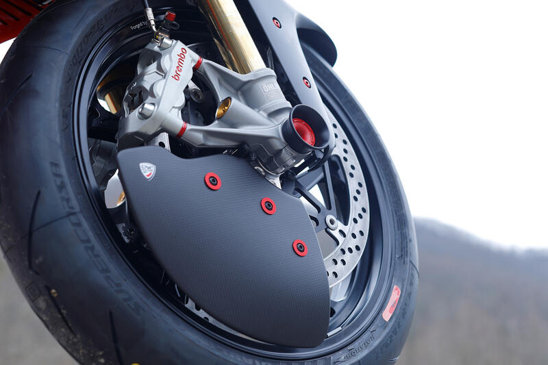 GP DUCTS EVO - Front brake cooling system - Carbon Matt