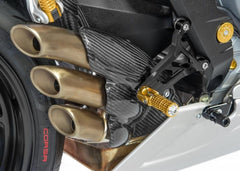 CNC Racing Exhaust heat shield carbon MV Agusta, Glossy Carbon | ZA832K