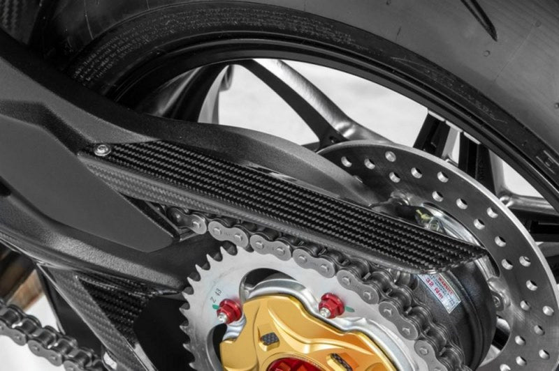 CNC Racing Upper chain guard carbon MV Agusta, Glossy Carbon | ZA834K