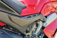 CNC Racing Rear subframe covers Ducati Panigale V4 - Matt Carbon, Matt Carbon | ZA863Y