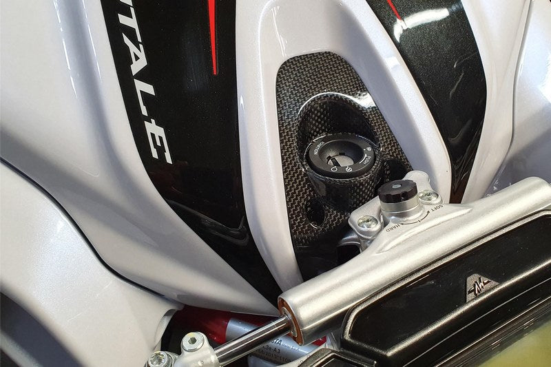 CNC Racing Ignition switch cover MV Agusta - carbon, Glossy Carbon | ZA868K