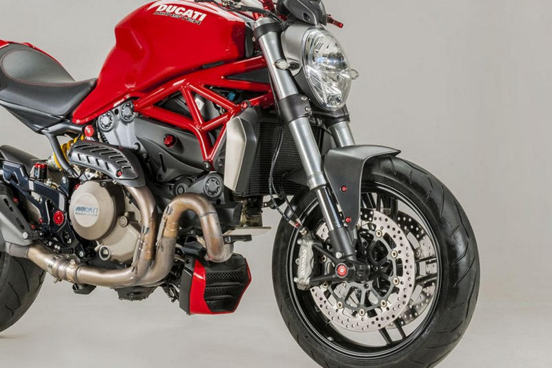 CNC Racing Front mudguard Ducati Monster - matt carbon, Matt Carbon | ZA962Y
