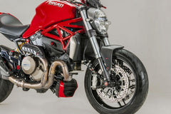 CNC Racing Front mudguard Ducati Monster - matt carbon, Matt Carbon | ZA962Y
