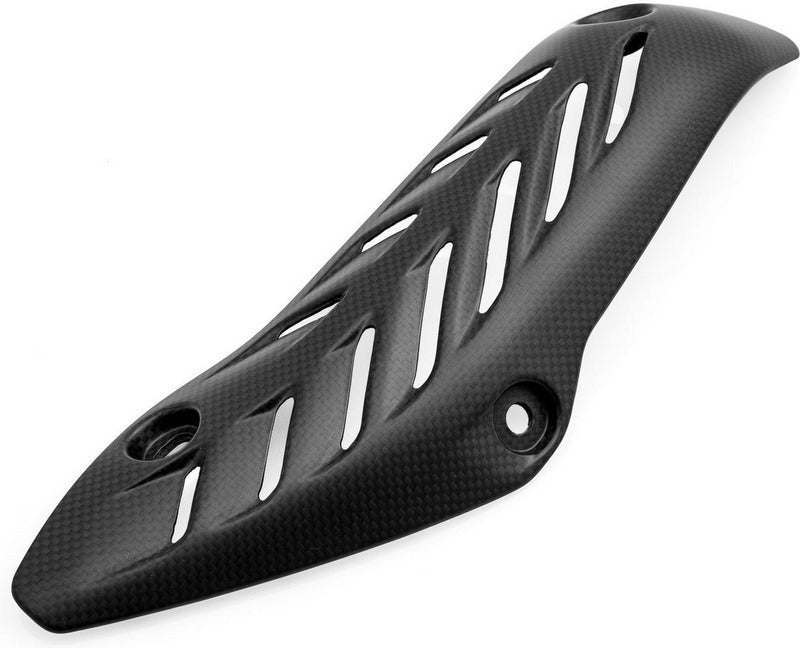 CNC Racing Exhaust pipe heat guard Ducati Monster 821 1200, Matt Carbon | ZA965Y