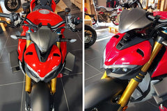 CNC Racing Sport screen Ducati Streetfighter V4 - matt carbon, Matt Carbon | ZA987Y