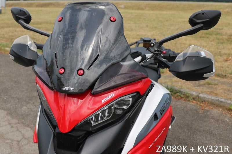 CNC Racing Sport screen Ducati Multistrada V4 - Carbon | ZA989