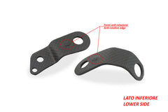 Front brake and clutch oil tank brackets, Matt
