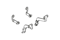 GP DUCTS - mounting kit, Black