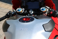 CNC Racing Fuel tank slider Carbon/Kevlar, Matt Carbon | ZP112Y