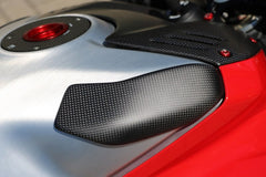 CNC Racing Fuel tank slider Carbon/Kevlar, Matt Carbon | ZP112Y