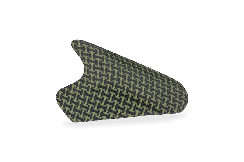 Fuel tank slider Carbon/Kevlar, Matt