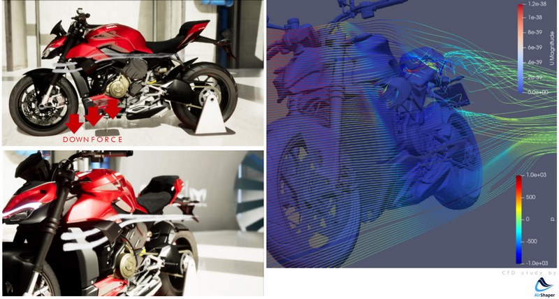 CNC Racing GP Winglets Ducati Streetfighter V4 - Carbon fiber | ZW005