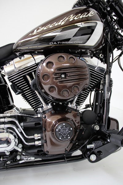 Cult-Werk HARLEY BREAKOUT - Luftfilterdeckel SLOTTED (BJ. 2014 - 2017) | HD-BRO005
